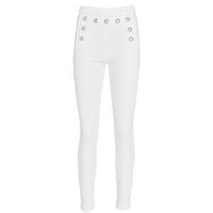 VERONICA BEARD White Jane Sailor Skinny Jeans size 32/14